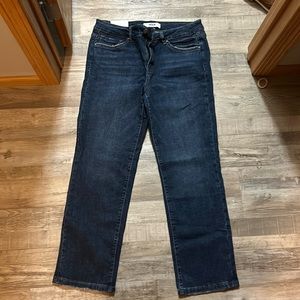 NWT Mica Mid Rise Straight Jean